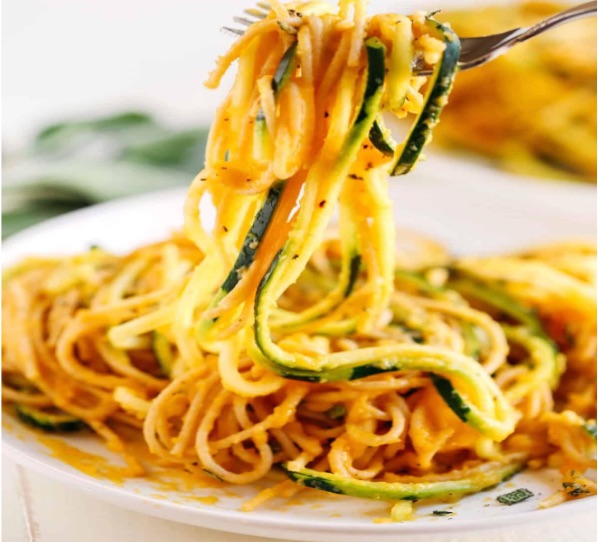 Apricot Zuchini Noodles