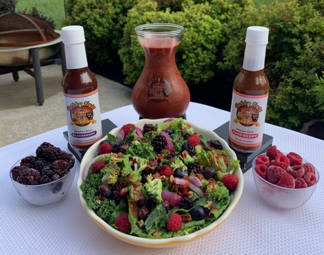 Habby Fruit Fresh Raspberry Vinaigrette Dressing (Vegan Friendly)