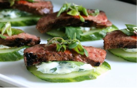 Spicy Beef & Cucumber