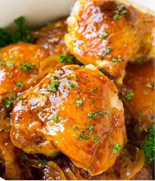 Slow Cooker Apricot Chicken