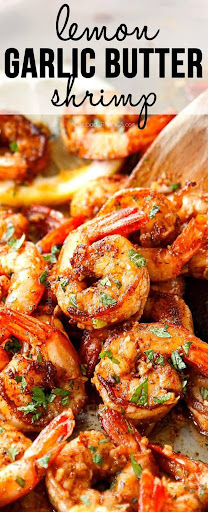 Greek ORZO with Lemon Garlic Shrimp